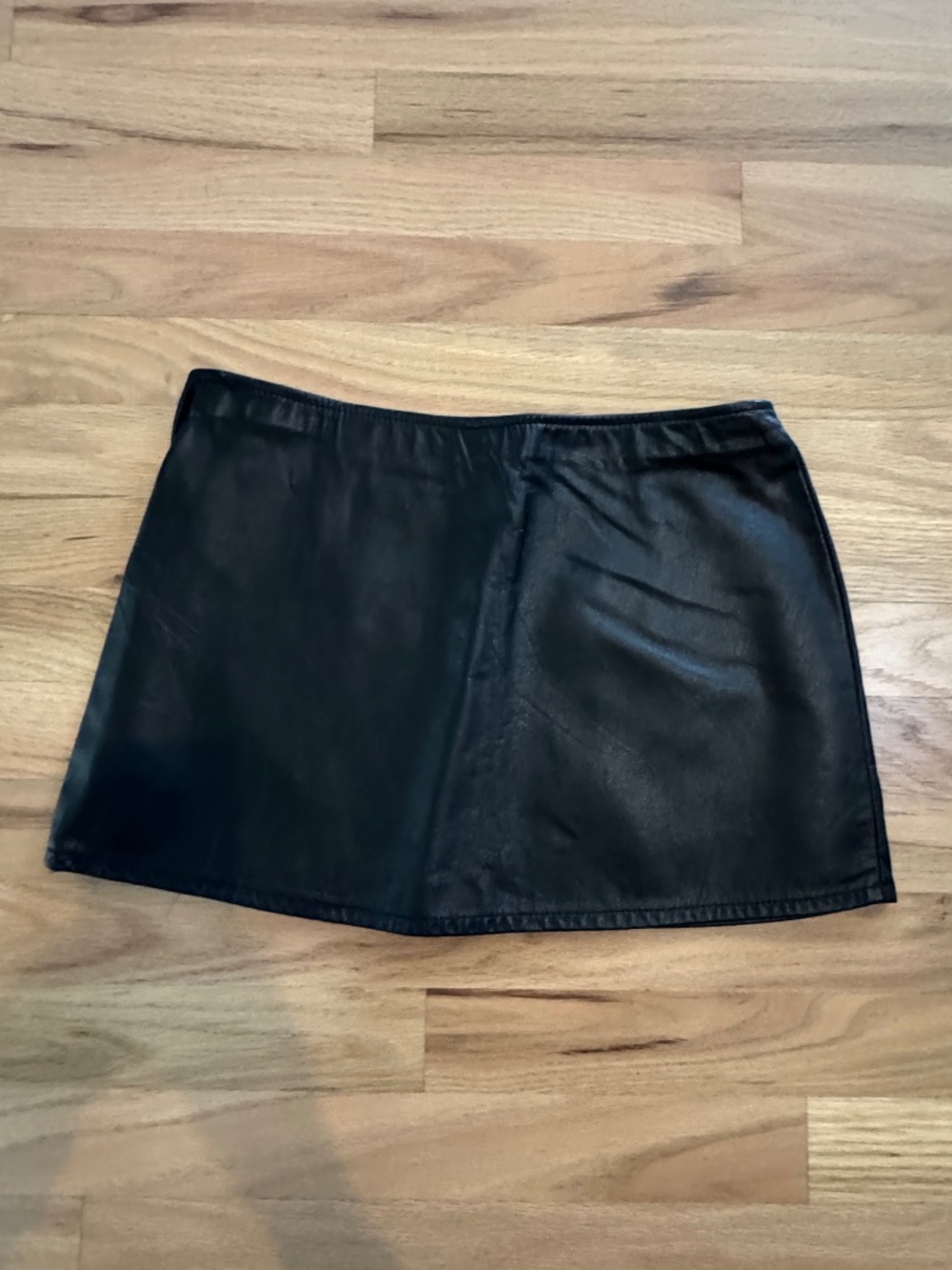 Faux Leather Mini-skirt